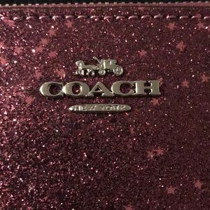 Coach Glitter Collection Wristlet